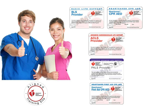 American Heart Association CPR cards